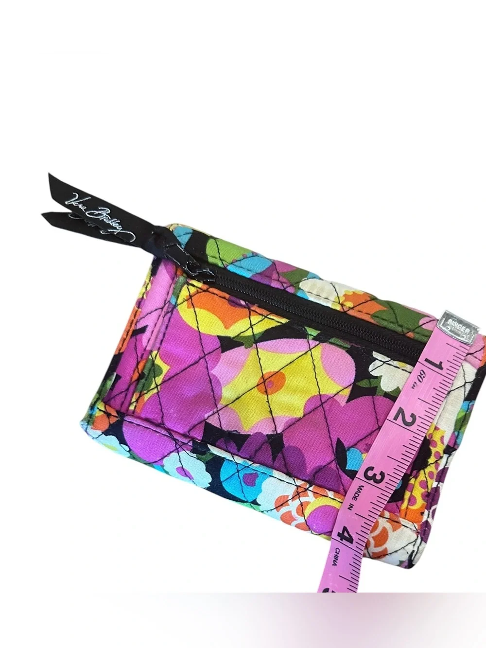 Vera Bradley Euro Wallet Va Va Bloom - Picture 4 of 5